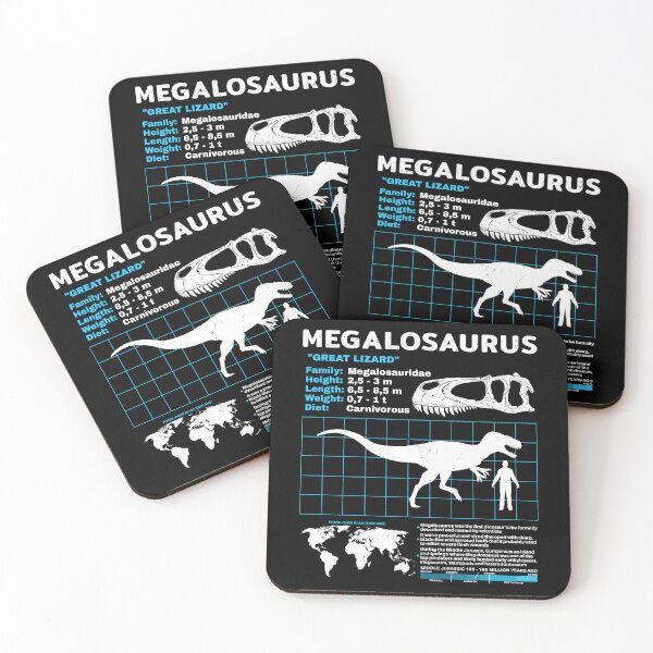 Item preview, Megalosaurus Fact Sheet designed and sold by NicGrayGraphic.