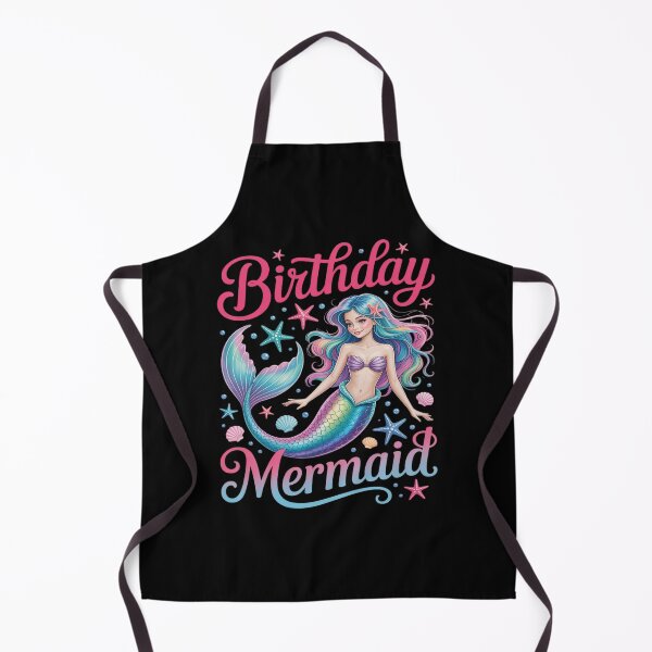 Item preview, Birthday Mermaid Party Girl Tail Matching Mermaid Squad designed and sold by PeteHomenick.