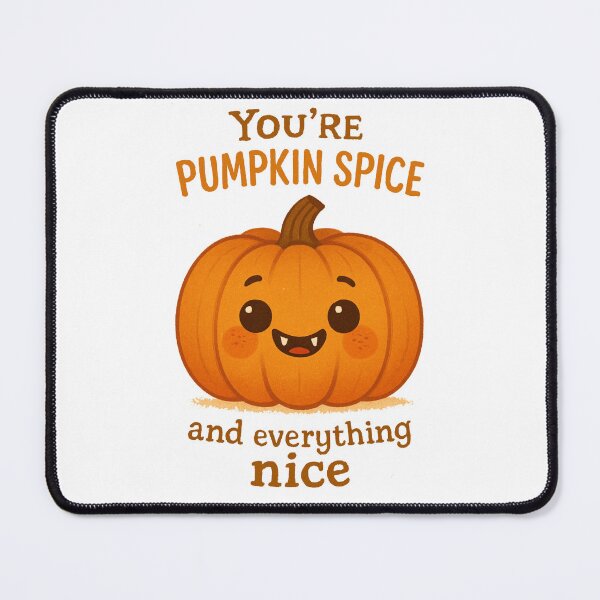 Item preview, Cute Pumpkin Spice Fall Greeting – Kawaii Autumn Design designed and sold by RuweisVibes.
