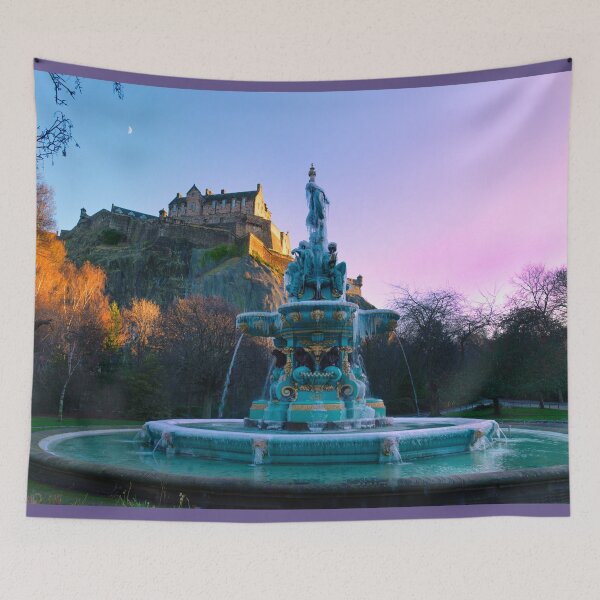 Item preview, Edinburgh Sunset designed and sold by Alisonchambers2.