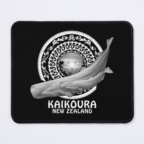 Item preview, Sperm whales Kaikoura New Zealand designed and sold by NicGrayGraphic.