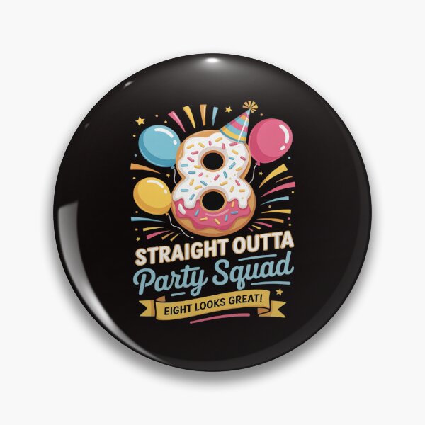 Item preview, Birthday Team For Age Eight In Bold Group designed and sold by PeteHomenick.