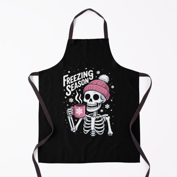 Item preview, Freezing Season Skull Cocoa Christmas Winter designed and sold by tearbytea.