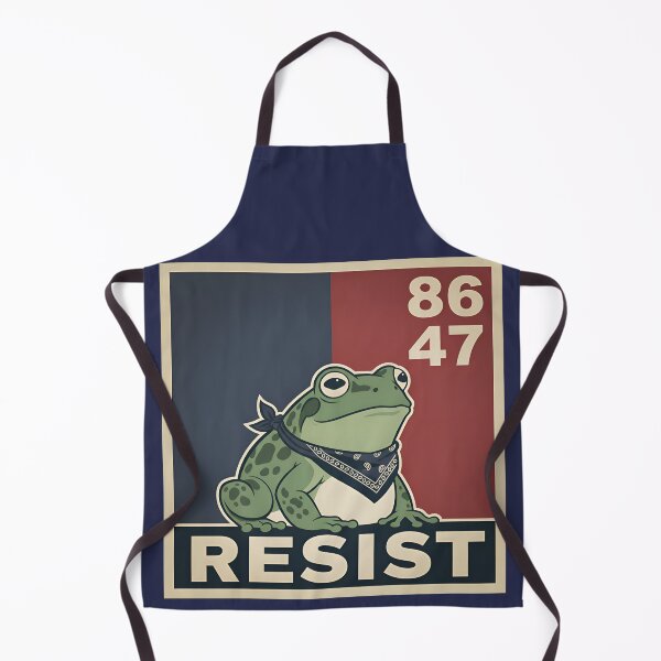 Item preview, Resist Frog – Portland Protest Art Poster Style designed and sold by Imaginationbeyond.