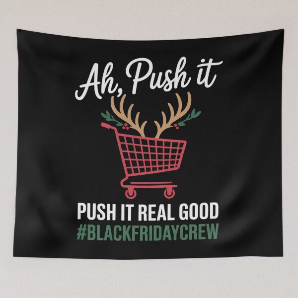 Item preview, Friday Crew Squad Shopping Black Cart Lovers designed and sold by tearbytea.
