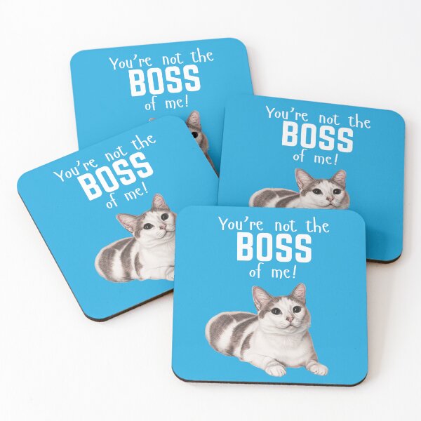Item preview, You're not the BOSS of me! designed and sold by Cut & Paste Productions.