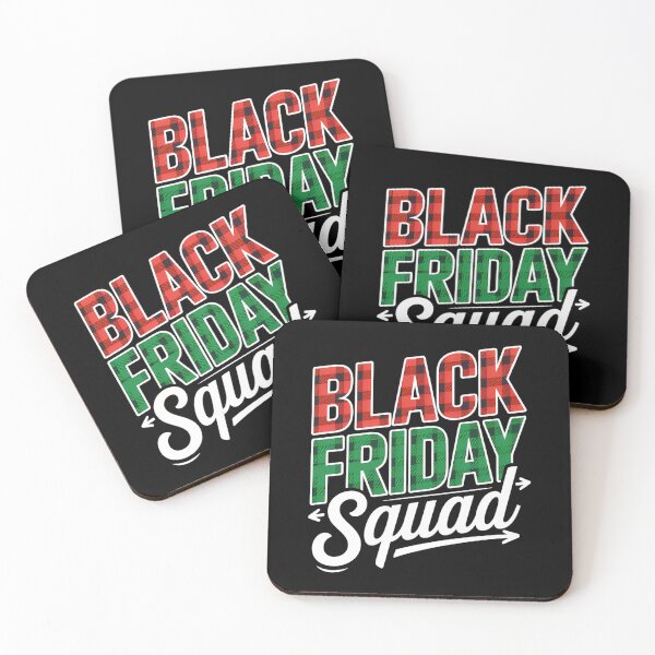 Item preview, Friday Shopping Crew Christmas Black Shopping Family designed and sold by tearbytea.