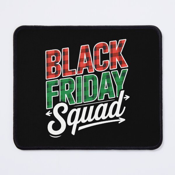 Item preview, Friday Shopping Crew Christmas Black Shopping Family designed and sold by tearbytea.