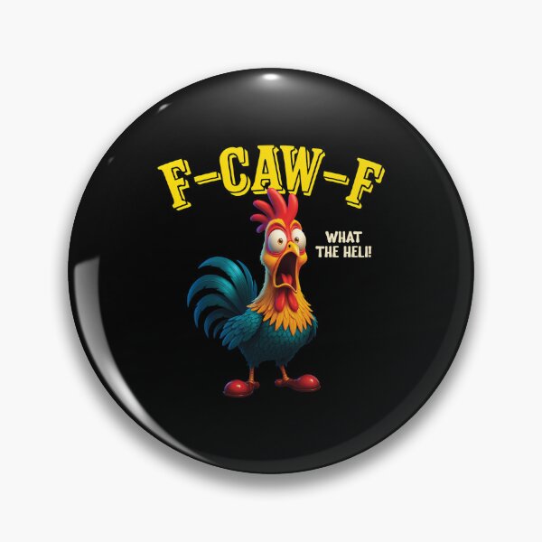 Item preview, Funny Chicken F-Caw-F What The Heli Rooster Humor Christmas  designed and sold by merlinnears.