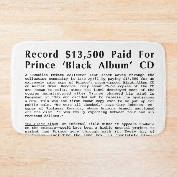 Item preview, The Black Album designed and sold by dodomemebaby.