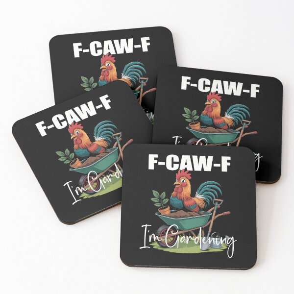 Item preview, Chicken Lover Funny F-Caw-F Im Gardening Funny Gardener designed and sold by merlinnears.