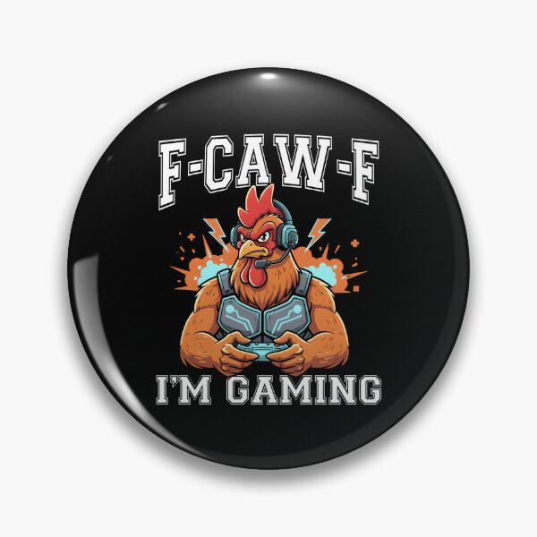 Item preview, Fcawf Funny Farm Animal Humor For Bird Lovers Rooster Gaming designed and sold by merlinnears.