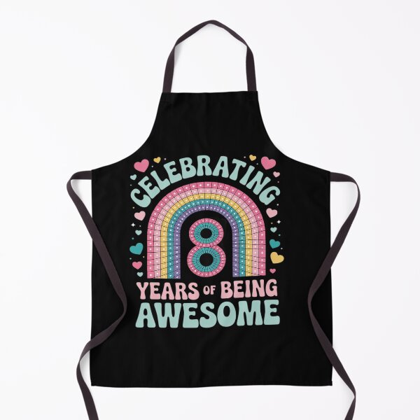 Item preview, Celebrate 8 Years Of Being Awesome 8th Birthday Rainbow designed and sold by KonstanKoraner.