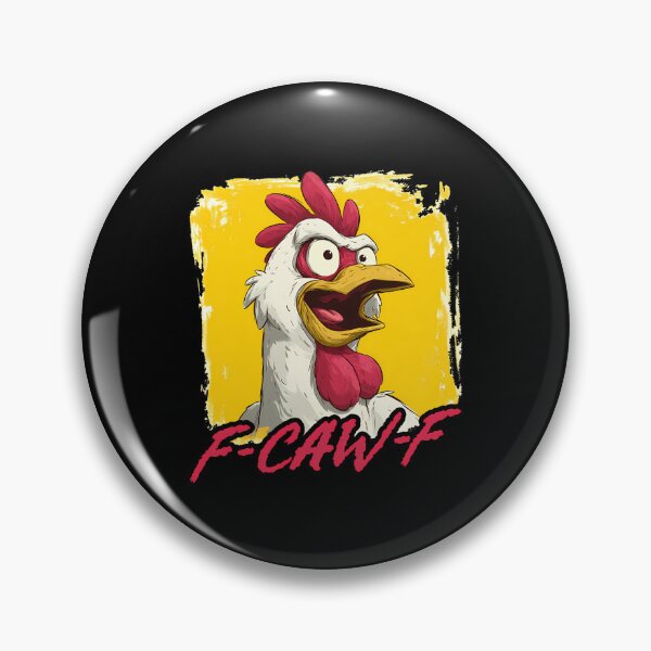 Item preview, Chicken Rooster F-Caw-F  designed and sold by merlinnears.