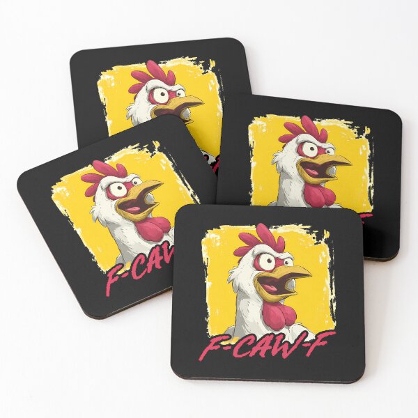 Item preview, Chicken Rooster F-Caw-F  designed and sold by merlinnears.