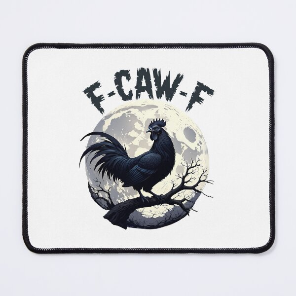 Item preview, Fcawf Chicken Funny Black Sarcastic Quote Rooster Meme  designed and sold by merlinnears.