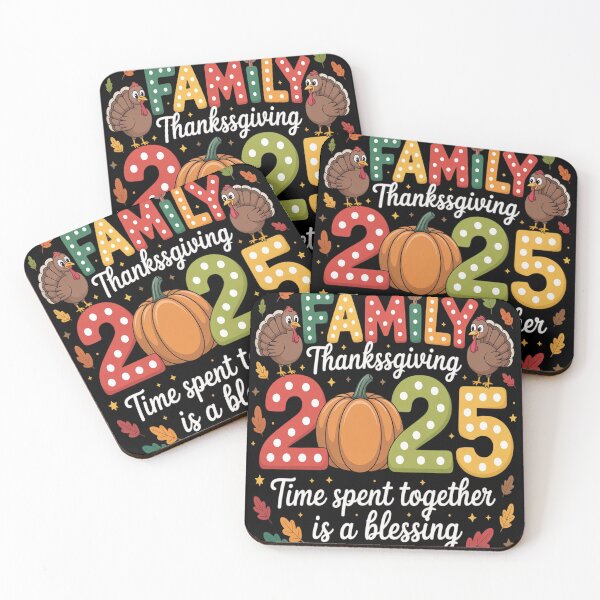 Item preview, FAMILY Thankssgiving 2025 Time spent together is a blessing designed and sold by VladoZork.