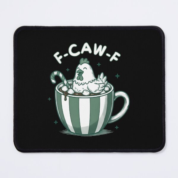 Item preview, Xmas Quote Rooster Meme Christmas F-Caw-F Chicken Fcawf designed and sold by merlinnears.