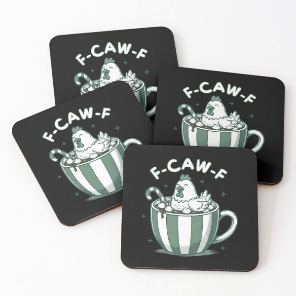 Item preview, Xmas Quote Rooster Meme Christmas F-Caw-F Chicken Fcawf  designed and sold by merlinnears.