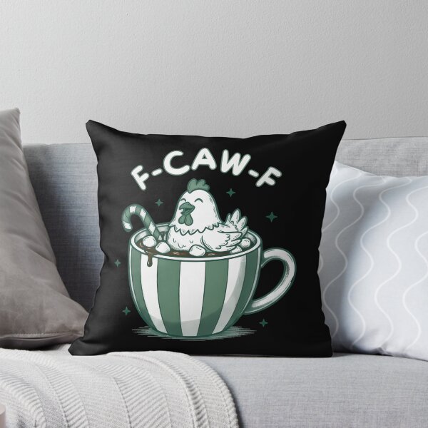 Item preview, Xmas Quote Rooster Meme Christmas F-Caw-F Chicken Fcawf  designed and sold by merlinnears.