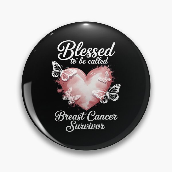 Item preview, Blessed Breast Cancer Survivor Awareness Christian designed and sold by PeteHomenick.