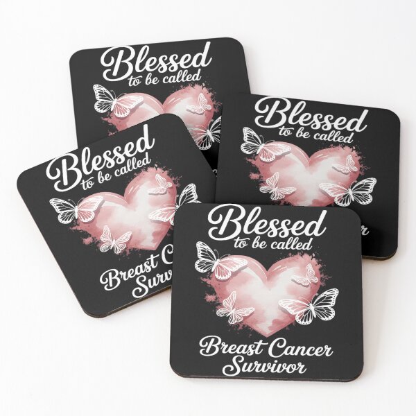 Item preview, Blessed Breast Cancer Survivor Awareness Christian designed and sold by PeteHomenick.
