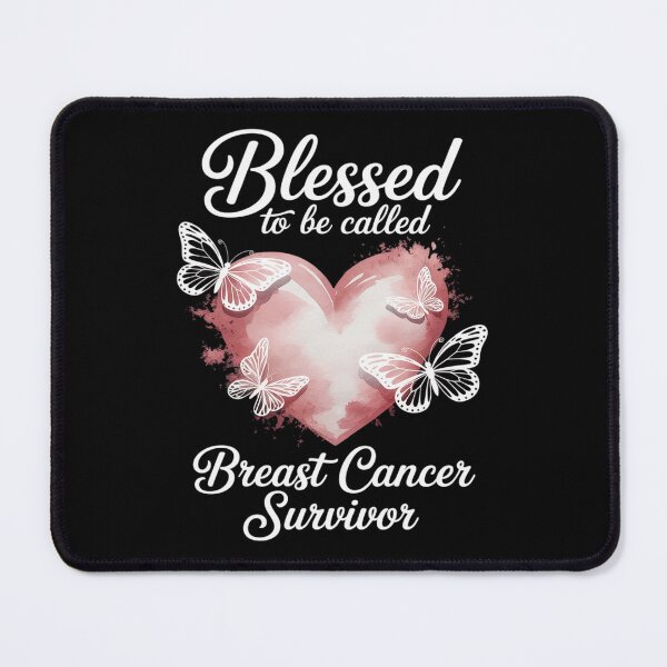 Item preview, Blessed Breast Cancer Survivor Awareness Christian designed and sold by PeteHomenick.