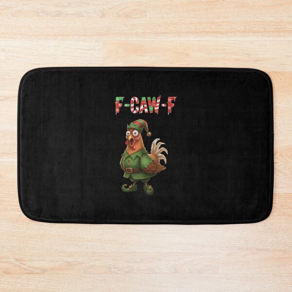 Item preview, Xmas Quote Rooster Meme F-Caw-F Christmas Fcawf Chicken designed and sold by merlinnears.
