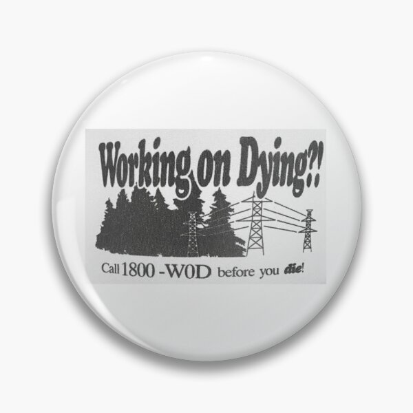 Item preview, Working On Dying Sticker designed and sold by Lilkeed123.