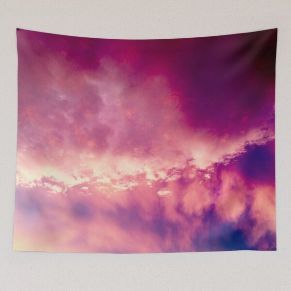 Item preview, Thunderstorm Sky Clouds Sunset Dramatic Landscape Art designed and sold by Mary Prema Art.