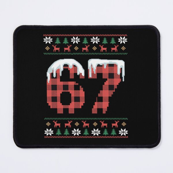 Item preview, Funny 67 Six Seven Squad Meme Christmas Ugly designed and sold by VladoZork.