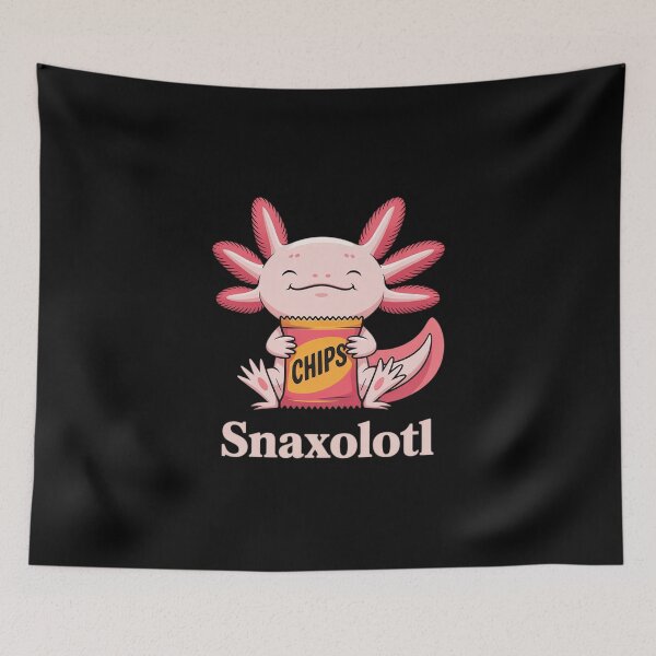 Item preview, Cute Axolotl Lover Snaxolotl Kawaii Axolotl Food Sweets  designed and sold by KonstanKoraner.