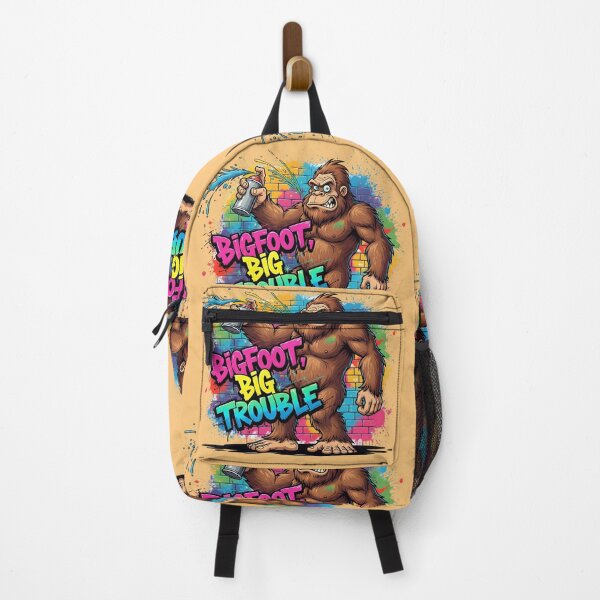 Item preview, Bigfoot, Big Trouble – Funny Graffiti Style Cryptid designed and sold by SaicoGN.