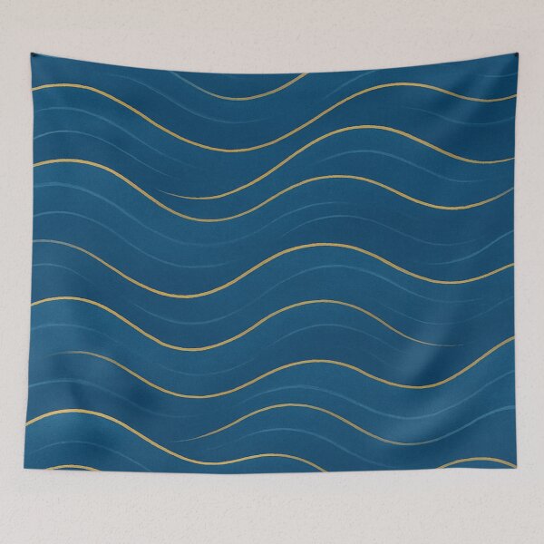 Item preview, Waves of Tranquil Light designed and sold by annenambiro.