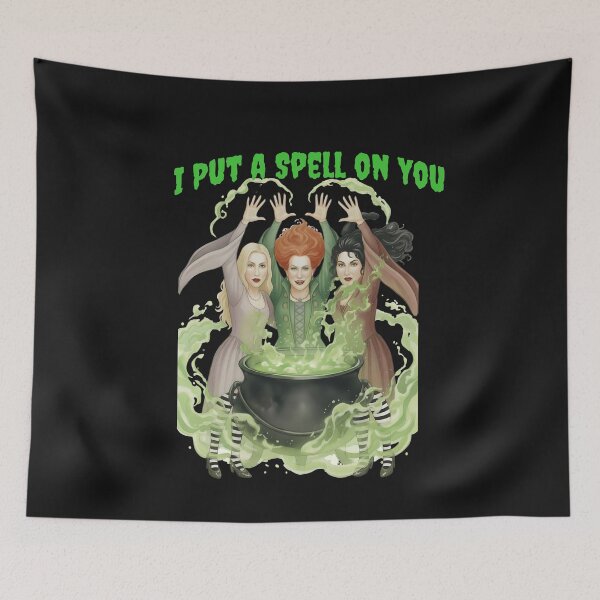 Item preview, Three Witches Halloween Movie Fan Art designed and sold by ArtisticDesignsbyLinda.