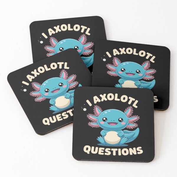 Item preview,  I Axolotl Questions  designed and sold by KonstanKoraner.