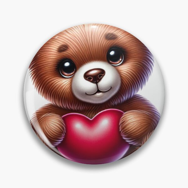 Item preview, Teddy bear with heart designed and sold by Designz by Anorie.