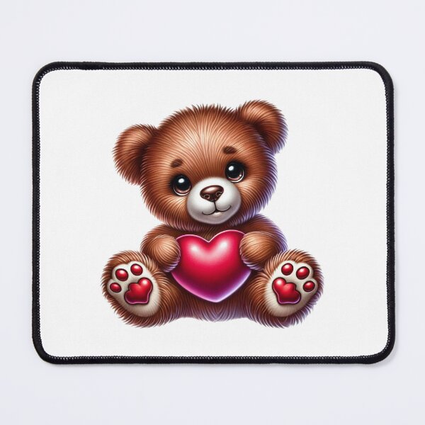 Item preview, Teddy bear with heart designed and sold by Designz by Anorie.