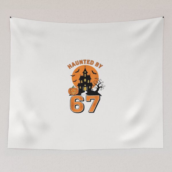 Item preview, Haunted By 67 Funny Halloween designed and sold by grumpzara.