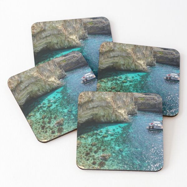 Item preview, Malta Turquoise Lagoon Comino Mediterranean Sea Summer Holiday designed and sold by eclecTEEq.