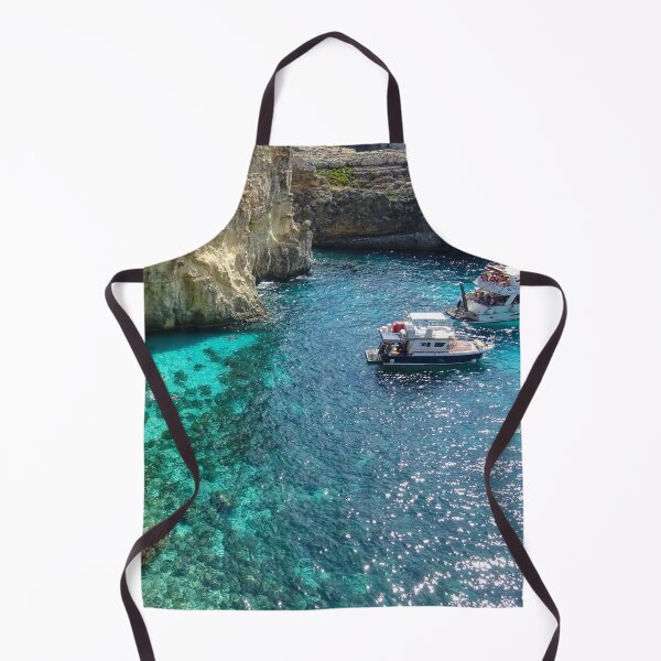 Item preview, Malta Turquoise Lagoon Comino Mediterranean Sea Summer Holiday designed and sold by eclecTEEq.
