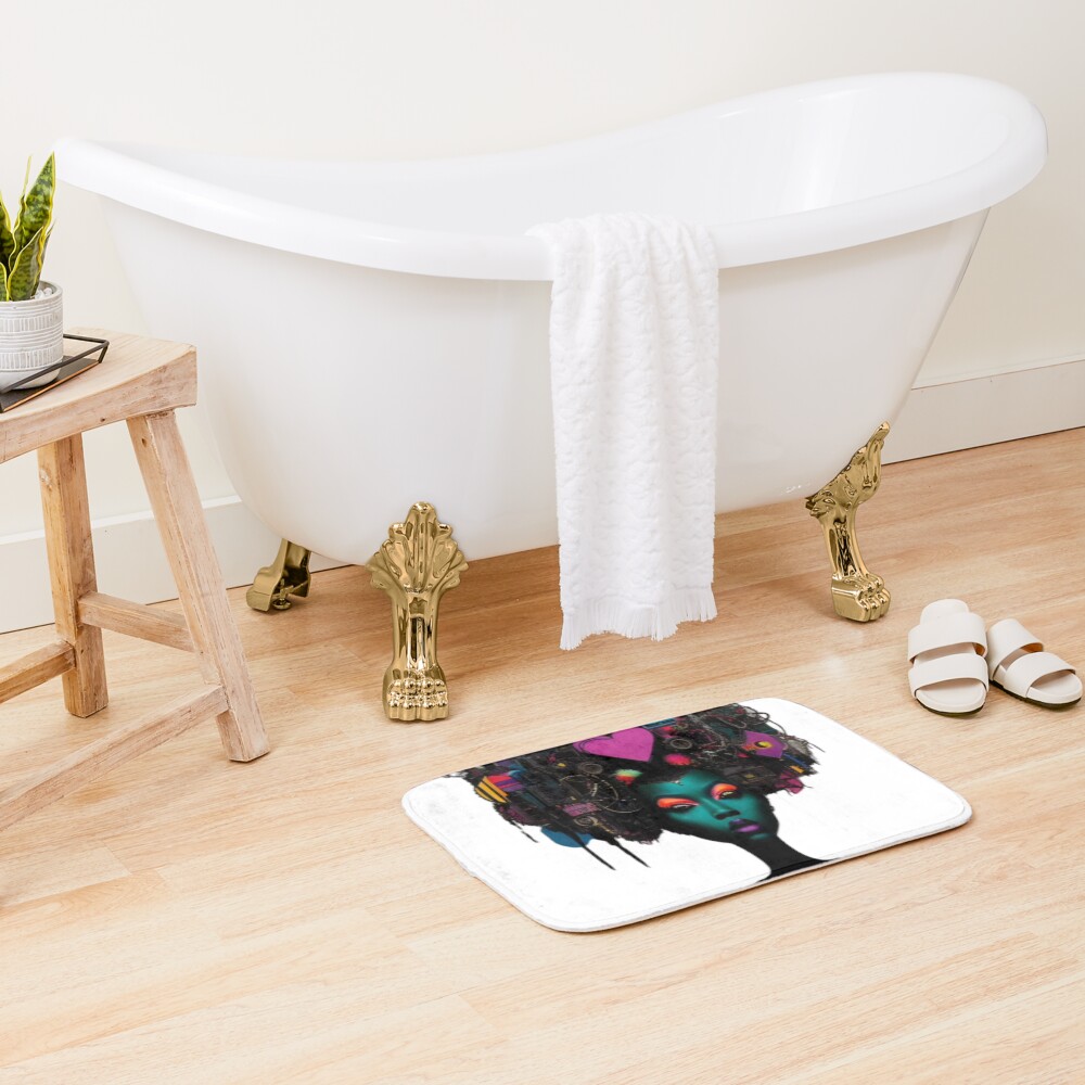 Aperçu de l'œuvre Tapis de bain créée et vendue par Roxbuc.