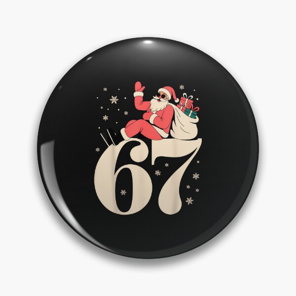 Artikelvorschau, 67 Weihnachten 6 7 Meme Santa Gen Alpha Sechs Sieben 6-7 entworfen und verkauft von grumpzara.