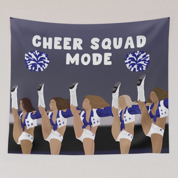 Artikelvorschau, Cheer Squad-Modus – DCC-inspiriertes Design entworfen und verkauft von The Home Of Pink Peach.