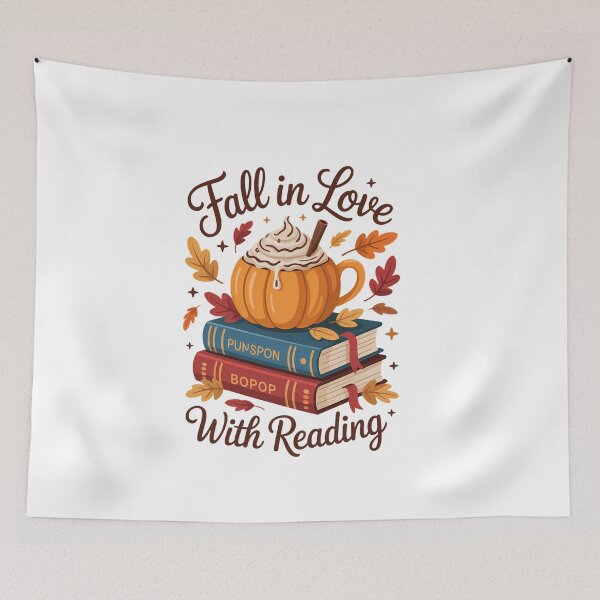 Item preview, Fall in Love with Reading Autumn Librarian Cute Book Lover  designed and sold by VENOM0RIOT.