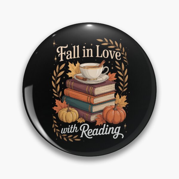 Item preview, Fall in Love with Reading Autumn Librarian Cute Book Lover designed and sold by VENOM0RIOT.