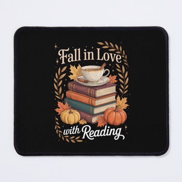 Item preview, Fall in Love with Reading Autumn Librarian Cute Book Lover designed and sold by VENOM0RIOT.