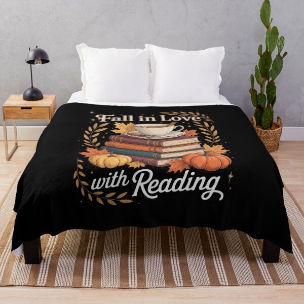 Item preview, Fall in Love with Reading Autumn Librarian Cute Book Lover designed and sold by VENOM0RIOT.