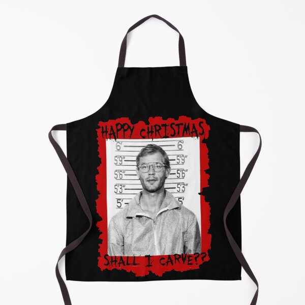 Item preview, Alternative Serial Killer Christmas Design for True Crime Fans card, t-shirt, art designed and sold by blackdoggdesign.