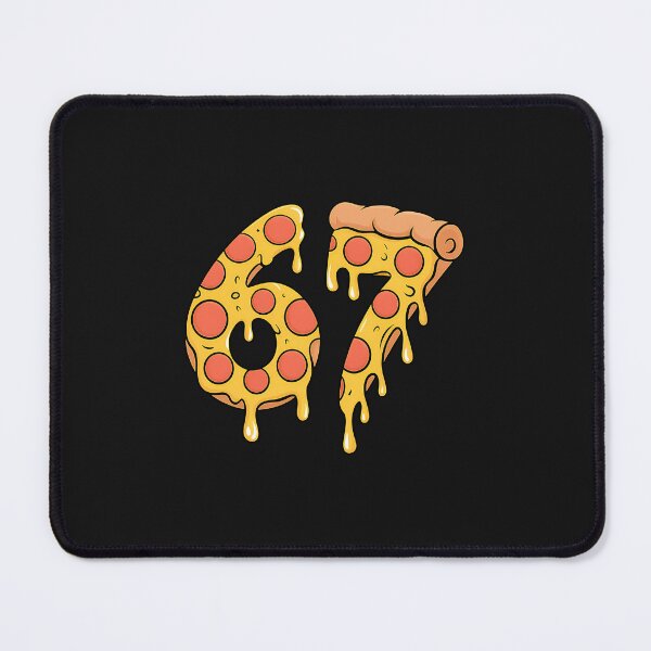 Item preview, 67 Pizza Meme Funny Six Seven Gen Alpha Slang Kids Design designed and sold by grumpzara.
